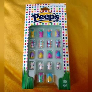 Easter Press on nails Peeps kids children